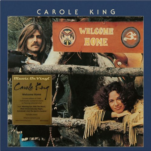 Carole King<br>Welcome Home<br>LP<br>(Brand new re-issue on flaming 180 gram vinyl)